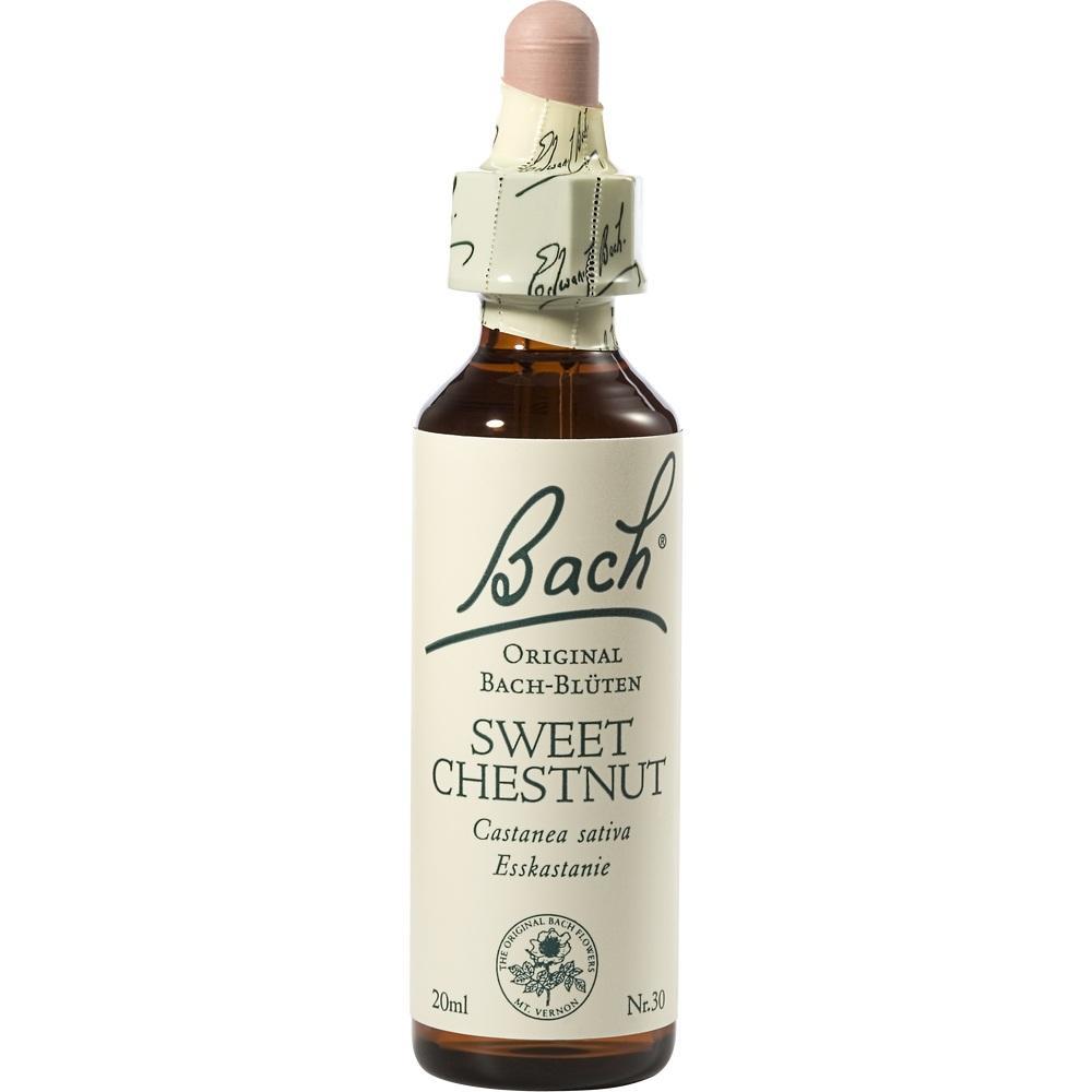 Braune Flasche mit der Aufschrift "Bach Original Bach-Bl&uuml;ten Sweet Chestnut".