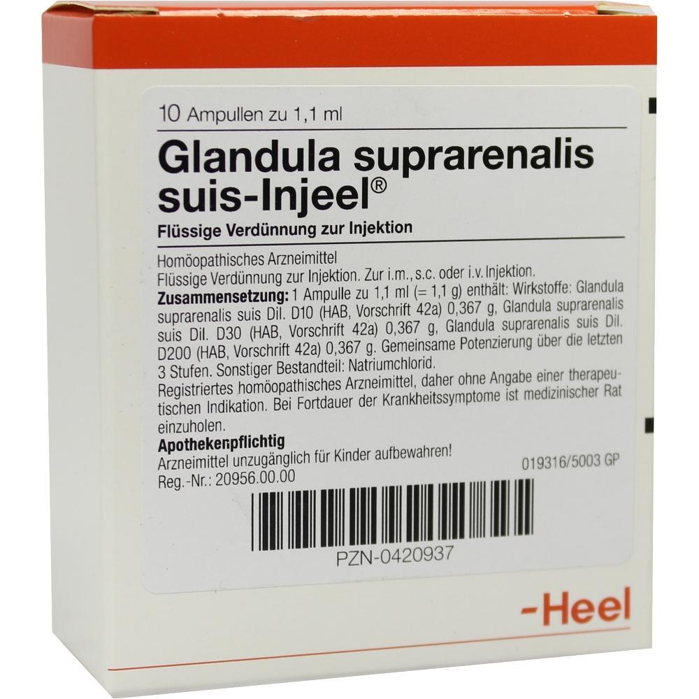 Verpackung eines hom&ouml;opathischen Arzneimittels mit Aufschrift und Barcode.