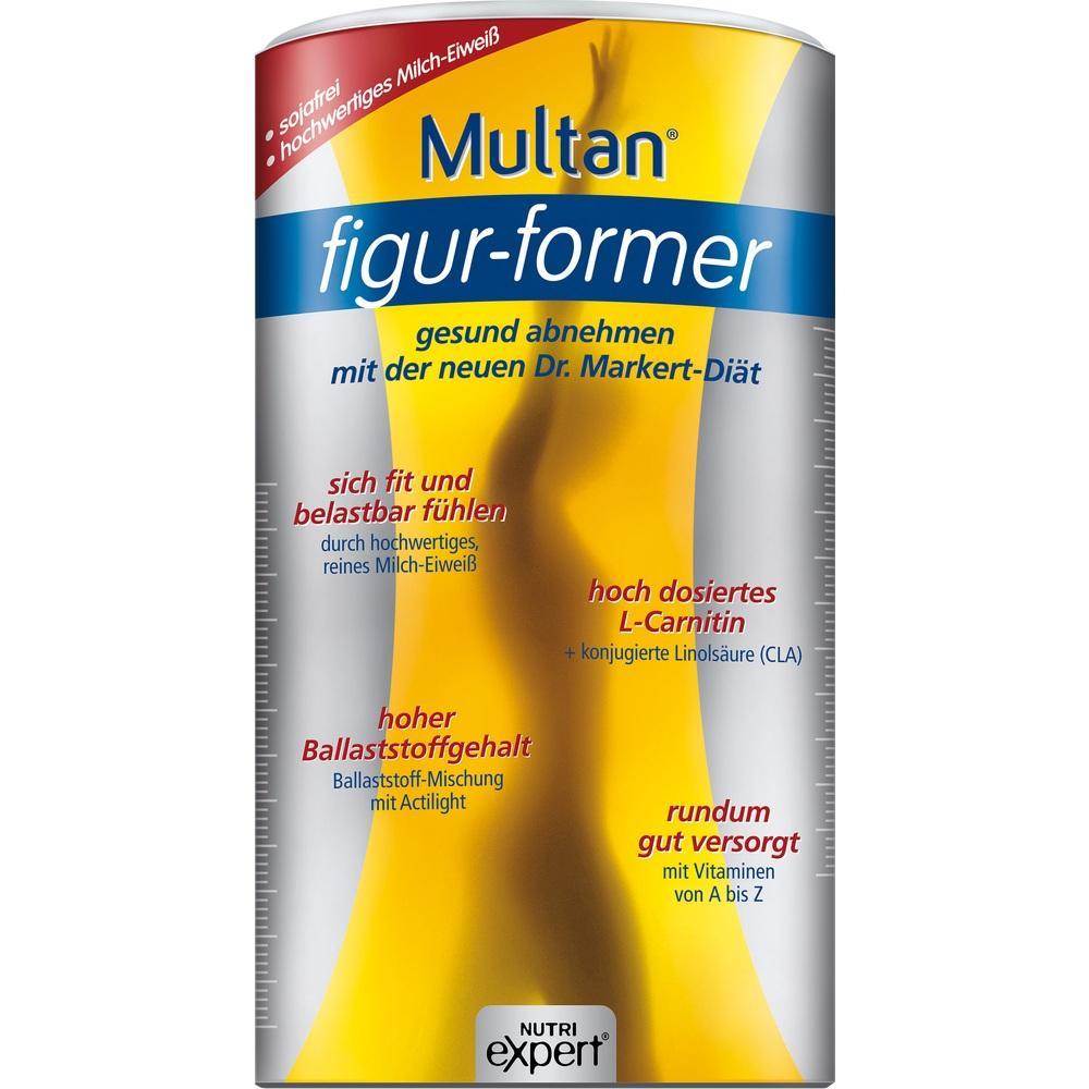 Dose mit Di&auml;t-Produkt "Multan figur-former" zur Unterst&uuml;tzung beim Abnehmen.