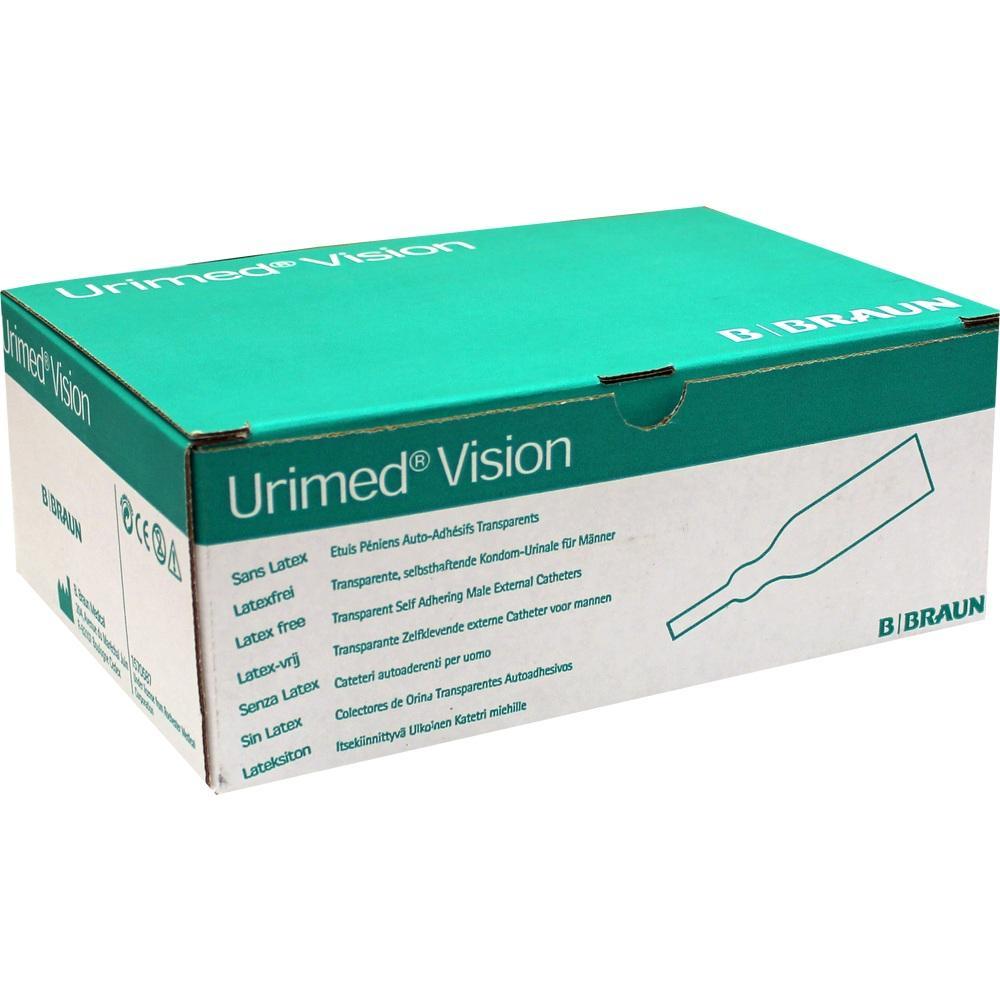 Eine grüne und weiße Verpackung mit der Aufschrift "Urimed Vision".