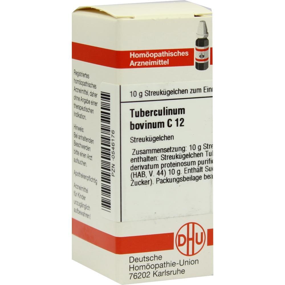 Schachtel mit hom&ouml;opathischem Arzneimittel namens Tuberculinum bovinum C 12.