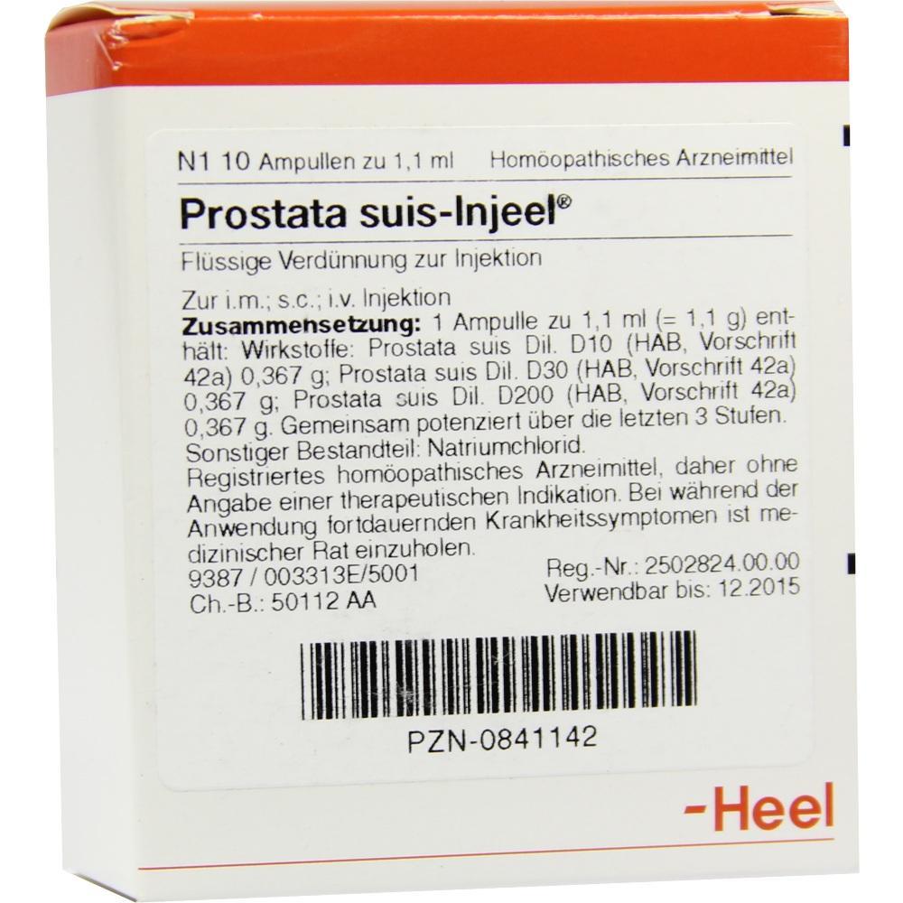 Verpackung eines hom&ouml;opathischen Arzneimittels f&uuml;r Injektionen.
