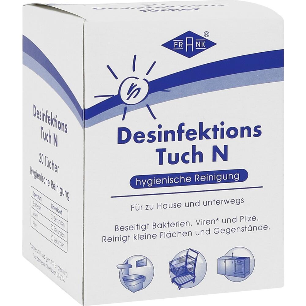 Eine Packung Desinfektionst&uuml;cher f&uuml;r hygienische Reinigung.