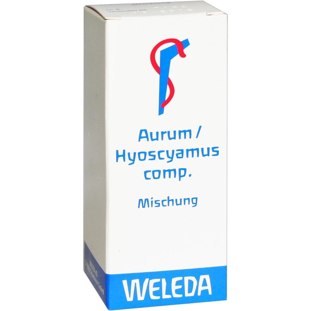 Wei&szlig;e Medikamentenschachtel von Weleda mit blauem und rotem Aufdruck.