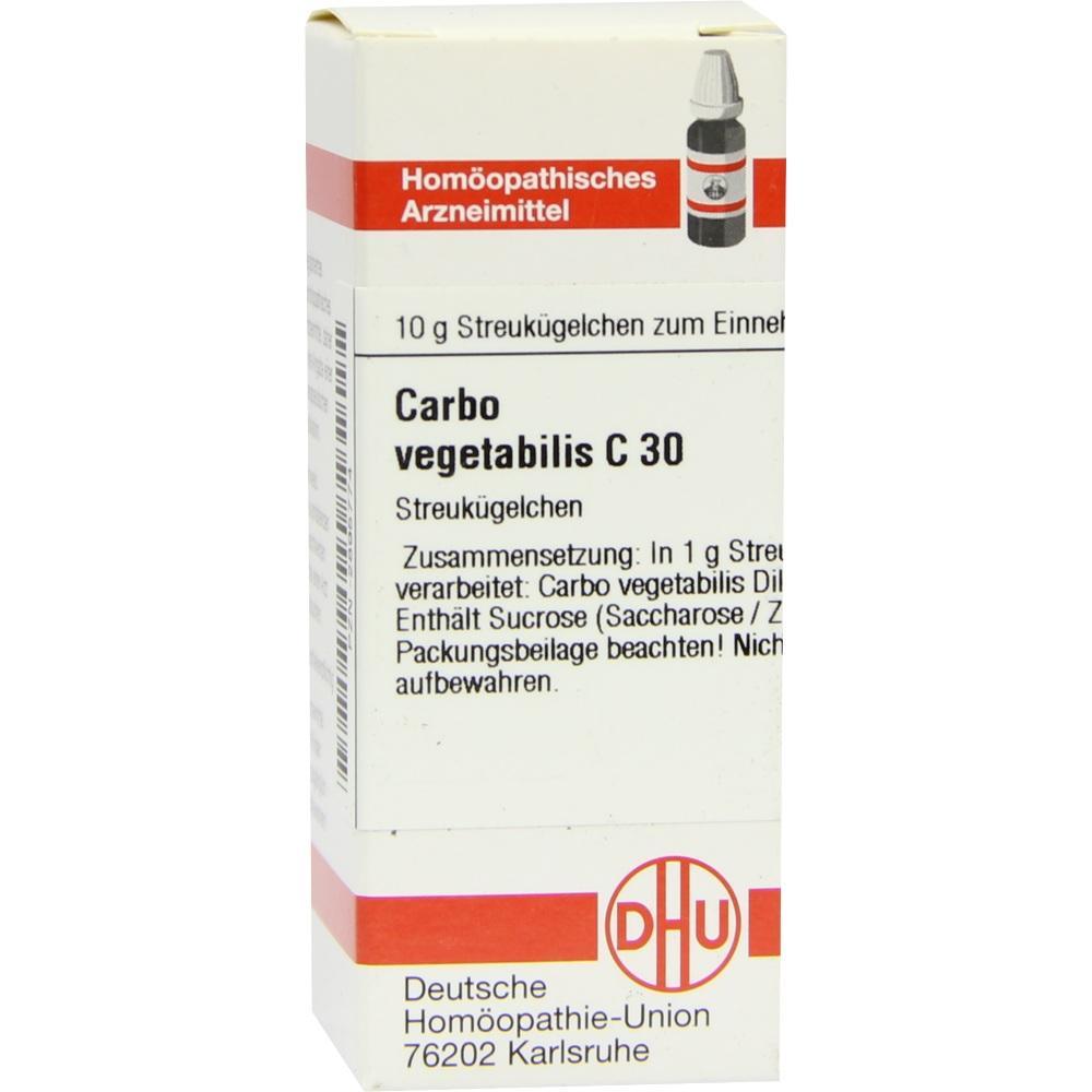 Eine Packung hom&ouml;opathisches Mittel namens "Carbo vegetabilis C 30".