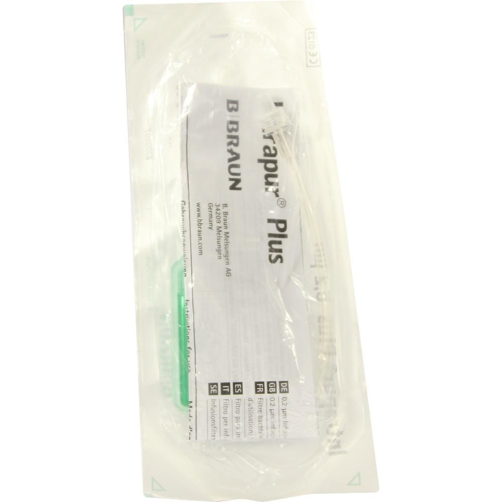 Ein steril verpackter medizinischer Schlauch von B. Braun.