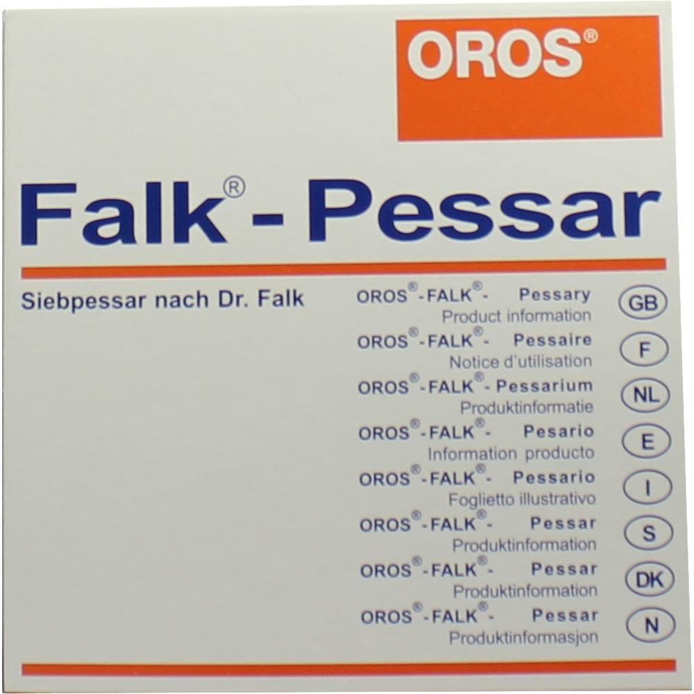 Verpackung eines medizinischen Produkts namens Falk-Pessar.