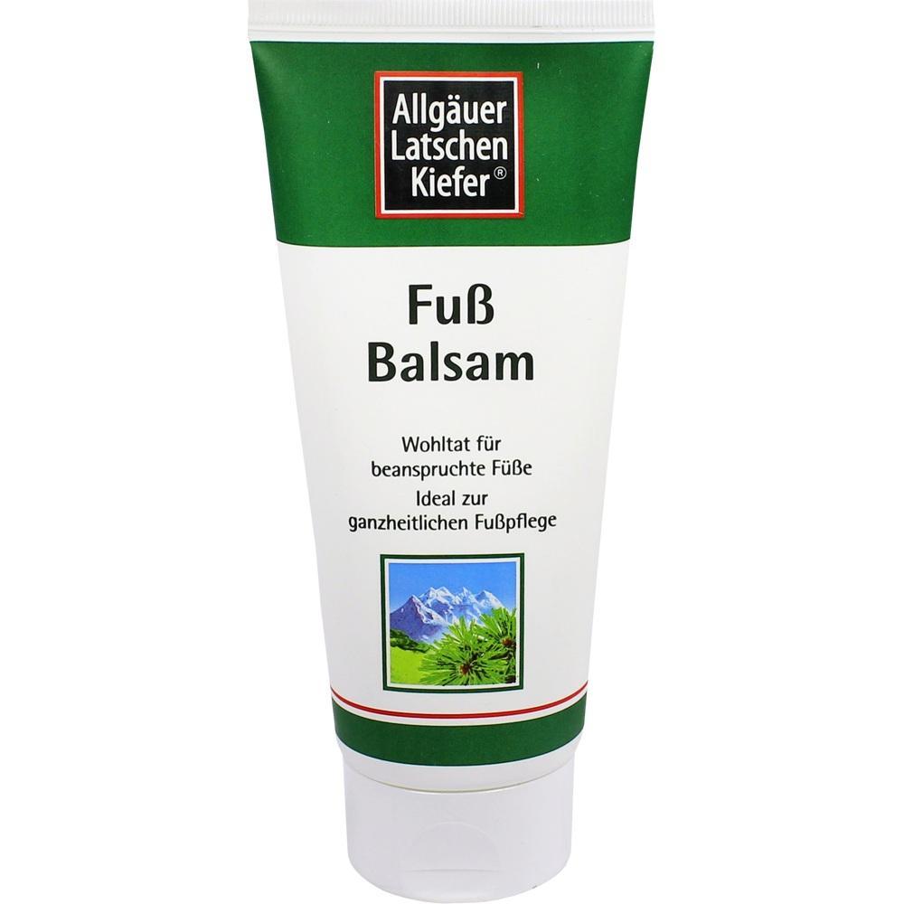 Dies ist eine Tube Fu&szlig;balsam der Marke Allg&auml;uer Latschen Kiefer.