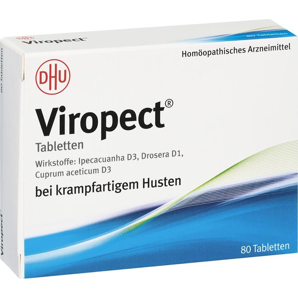 Eine Packung mit Tabletten f&uuml;r krampfartigen Husten.