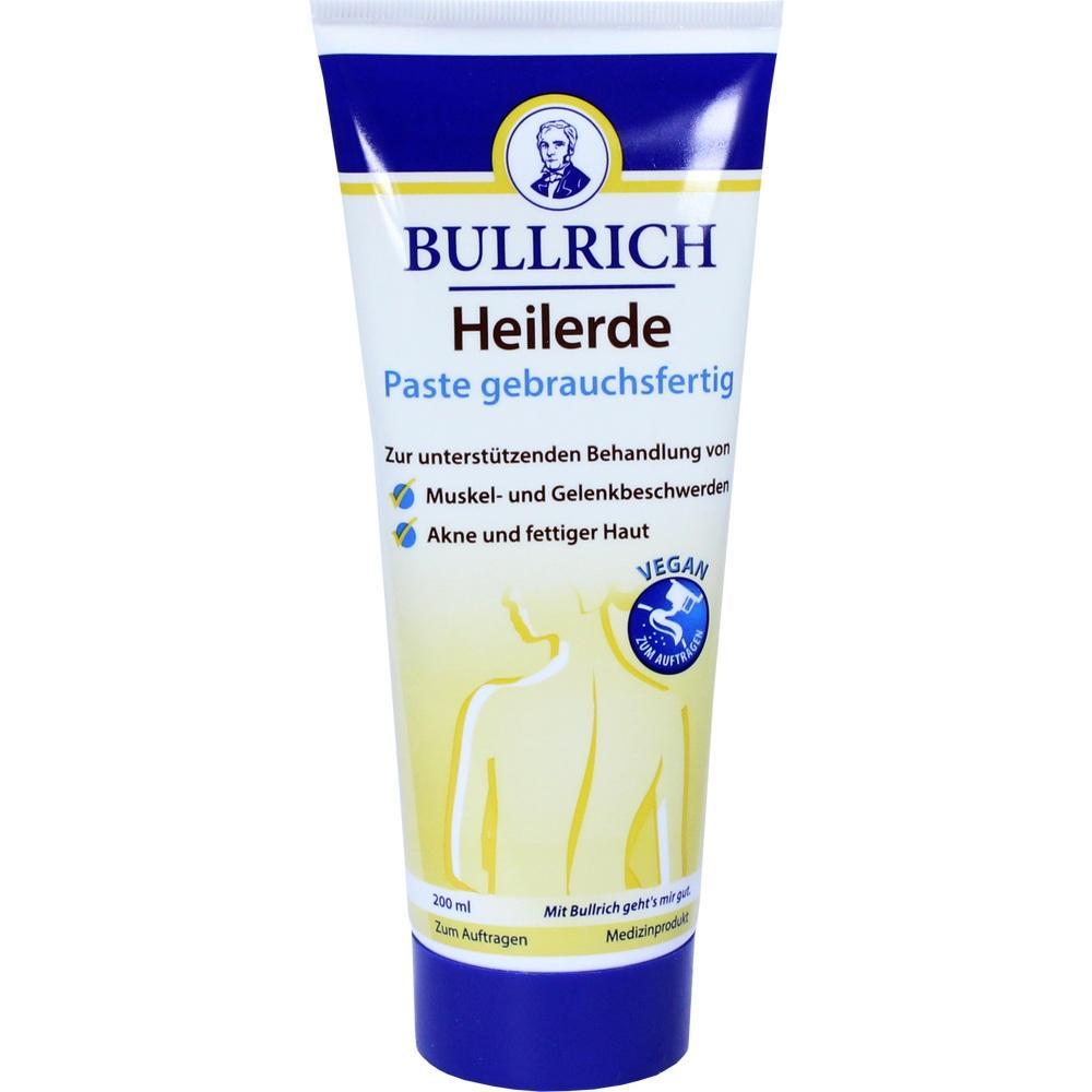 Eine Tube Heilerde-Paste f&uuml;r Haut und Muskeln, 200 ml, vegan.