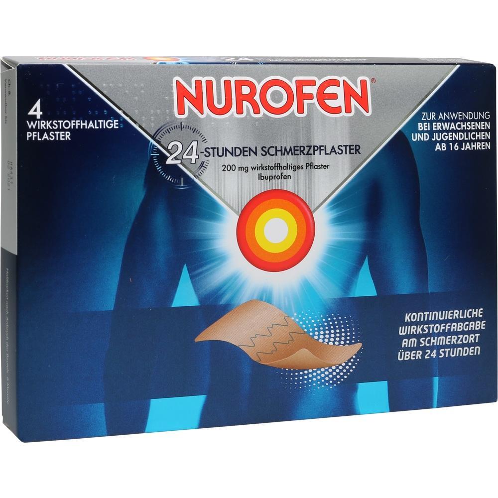 Eine Packung Nurofen-Schmerzpflaster f&uuml;r Erwachsene ab 16 Jahren.