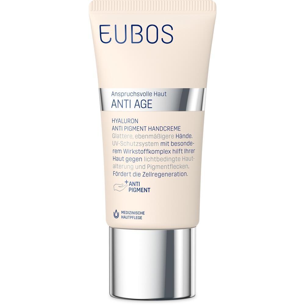 Eine Tube Anti-Age Handcreme von Eubos f&uuml;r anspruchsvolle Haut.
