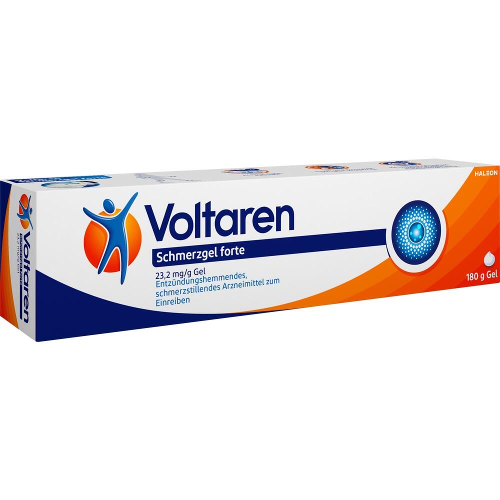 Eine Tube Voltaren Schmerzgel zur Linderung von Schmerzen und Entz&uuml;ndungen.