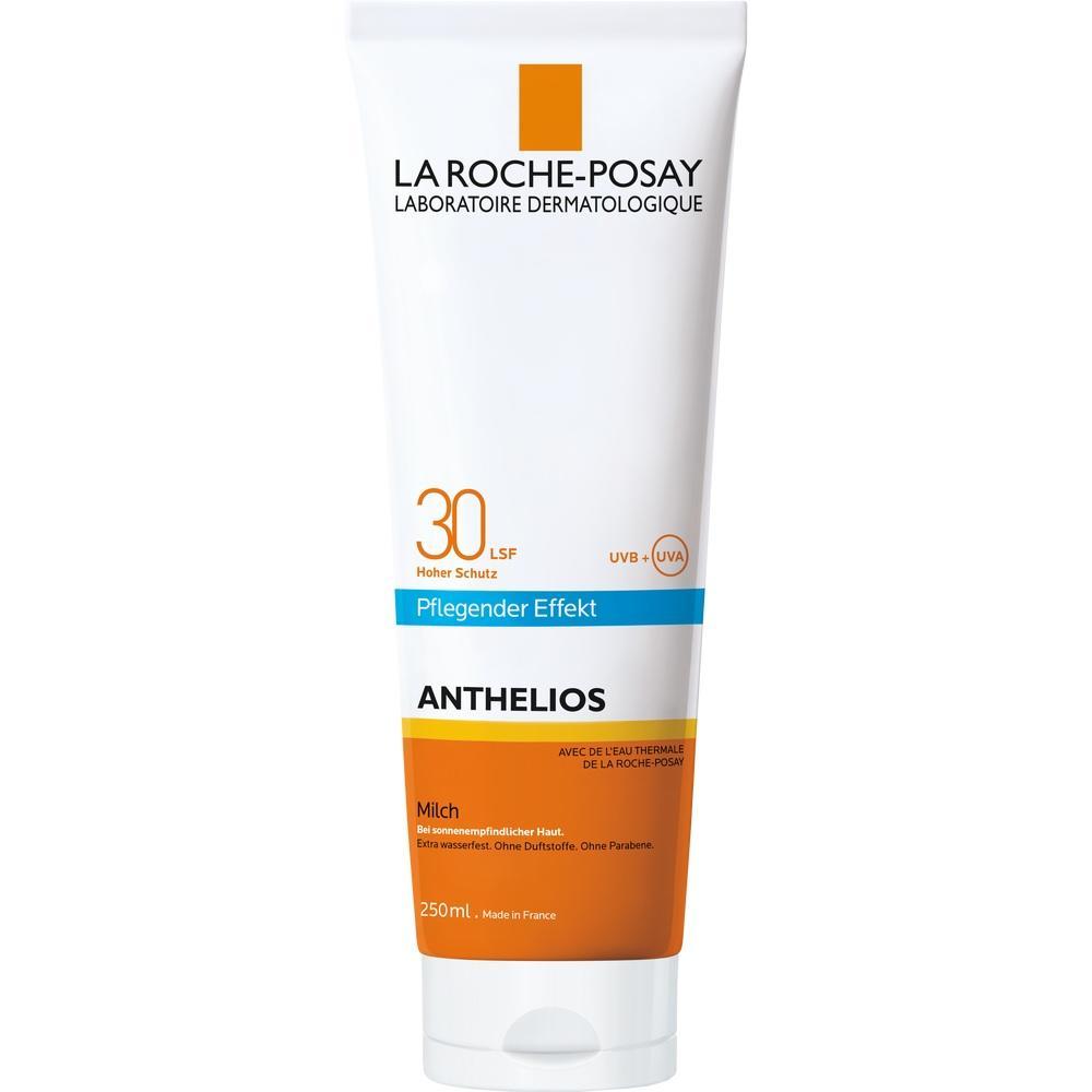 Eine Sonnencreme-Tube mit LSF 30 von La Roche-Posay.