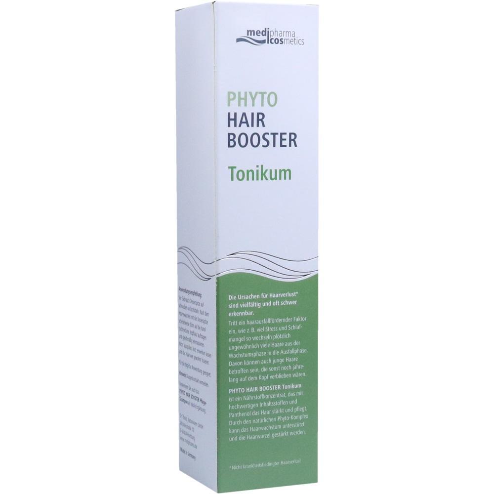 Eine Verpackung von Phyto Hair Booster Tonikum zur Pflege von Haaren.