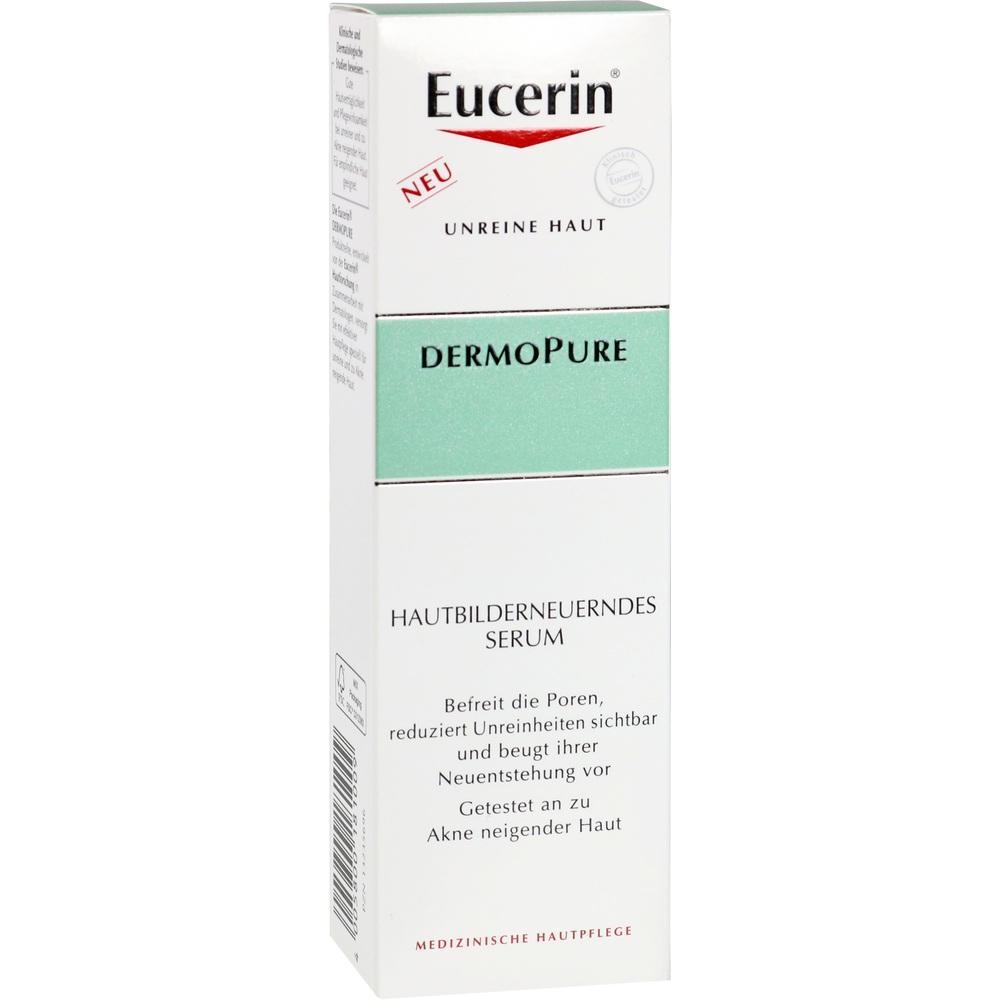 Eine Verpackung von Eucerin DermoPure Serum f&uuml;r unreine Haut.