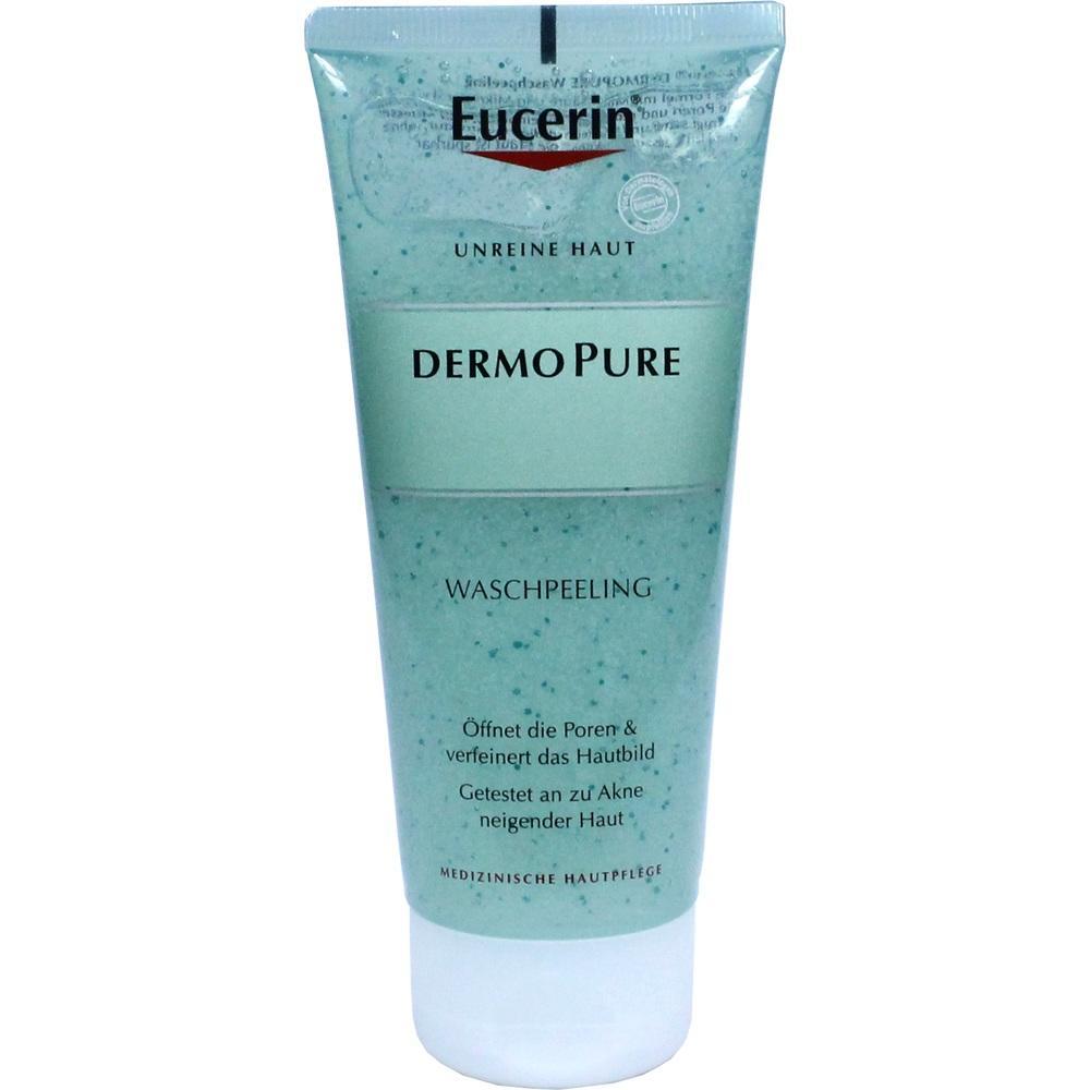 Eine Tube Eucerin Dermopure Waschpeeling f&uuml;r unreine Haut.