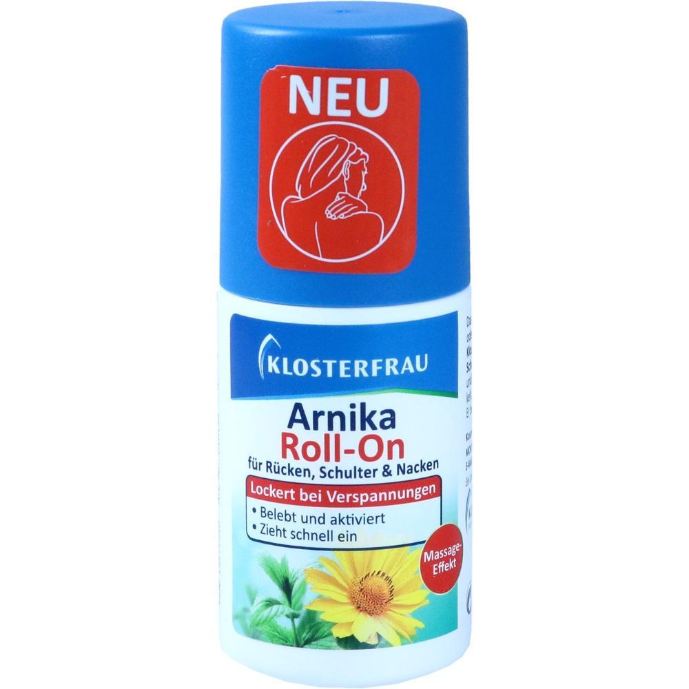 Blauer Roll-On mit Arnika f&uuml;r R&uuml;cken, Schulter und Nacken gegen Verspannungen.