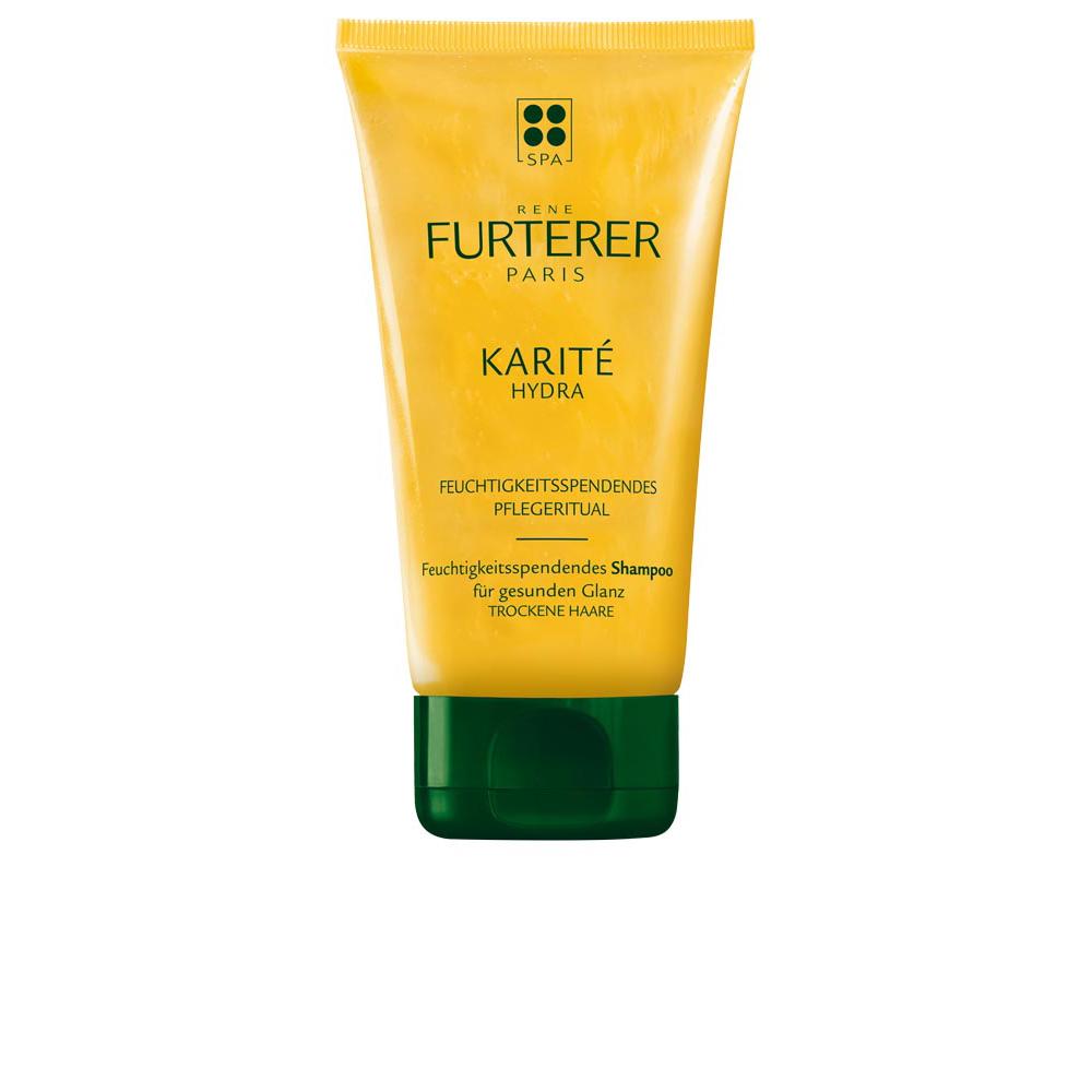 Gelbe Tube mit feuchtigkeitsspendendem Shampoo für trockenes Haar.