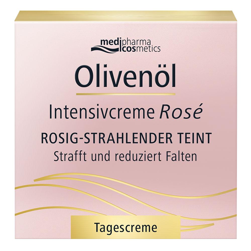 Eine rosafarbene Tagescreme-Verpackung f&uuml;r strahlenden Teint und Faltenreduktion.