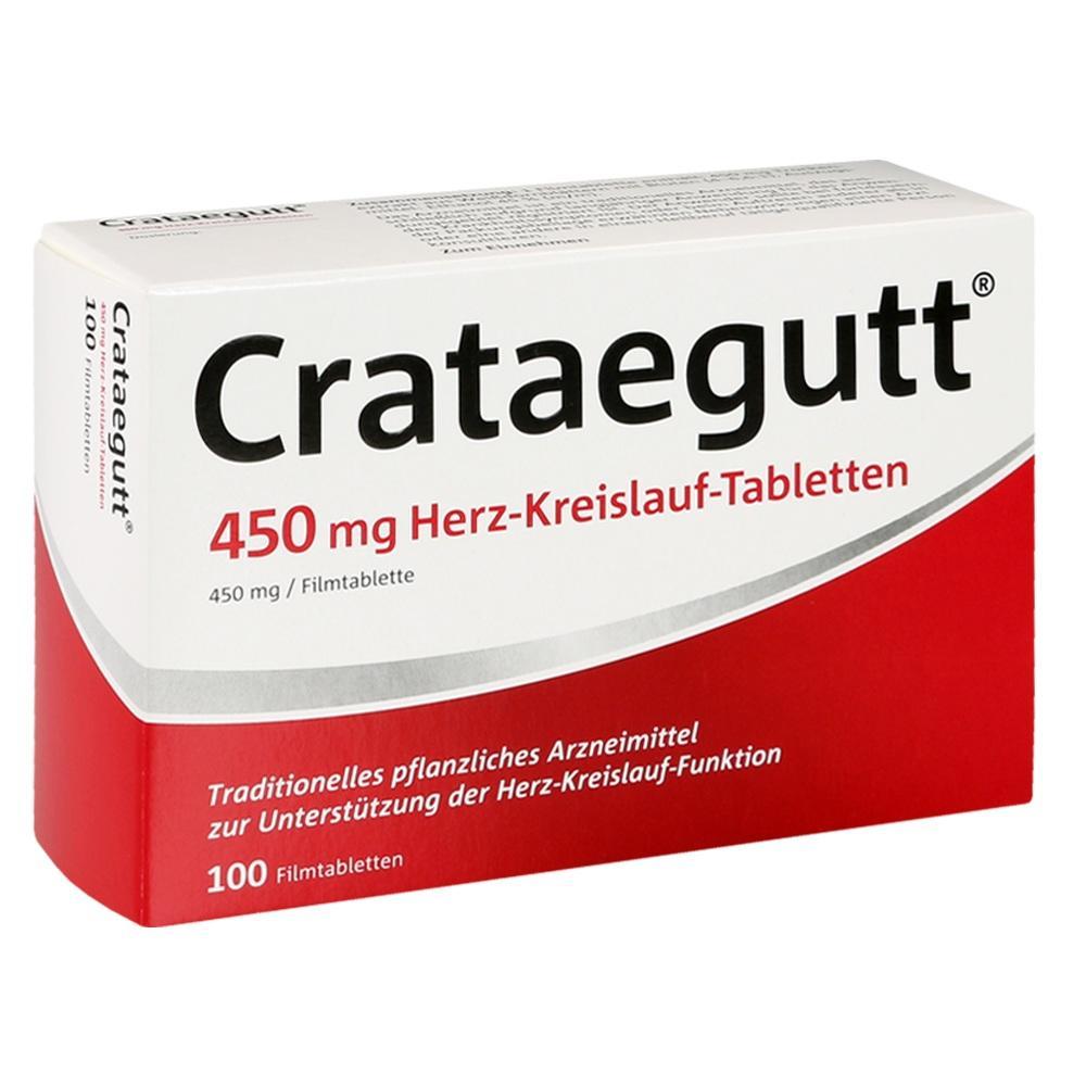 Schachtel mit 100 Tabletten f&uuml;r Herz-Kreislauf-Funktion.