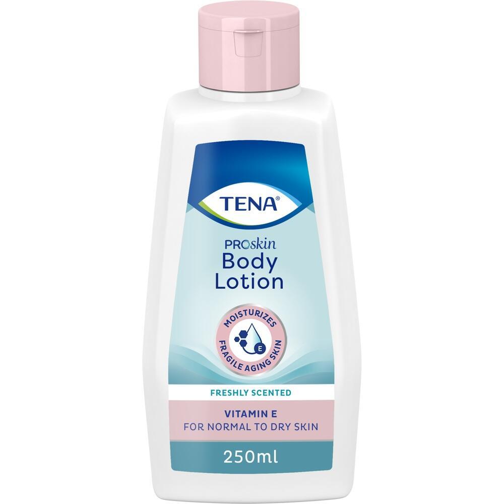 Flasche mit Body Lotion f&uuml;r normale bis trockene Haut, 250 ml.