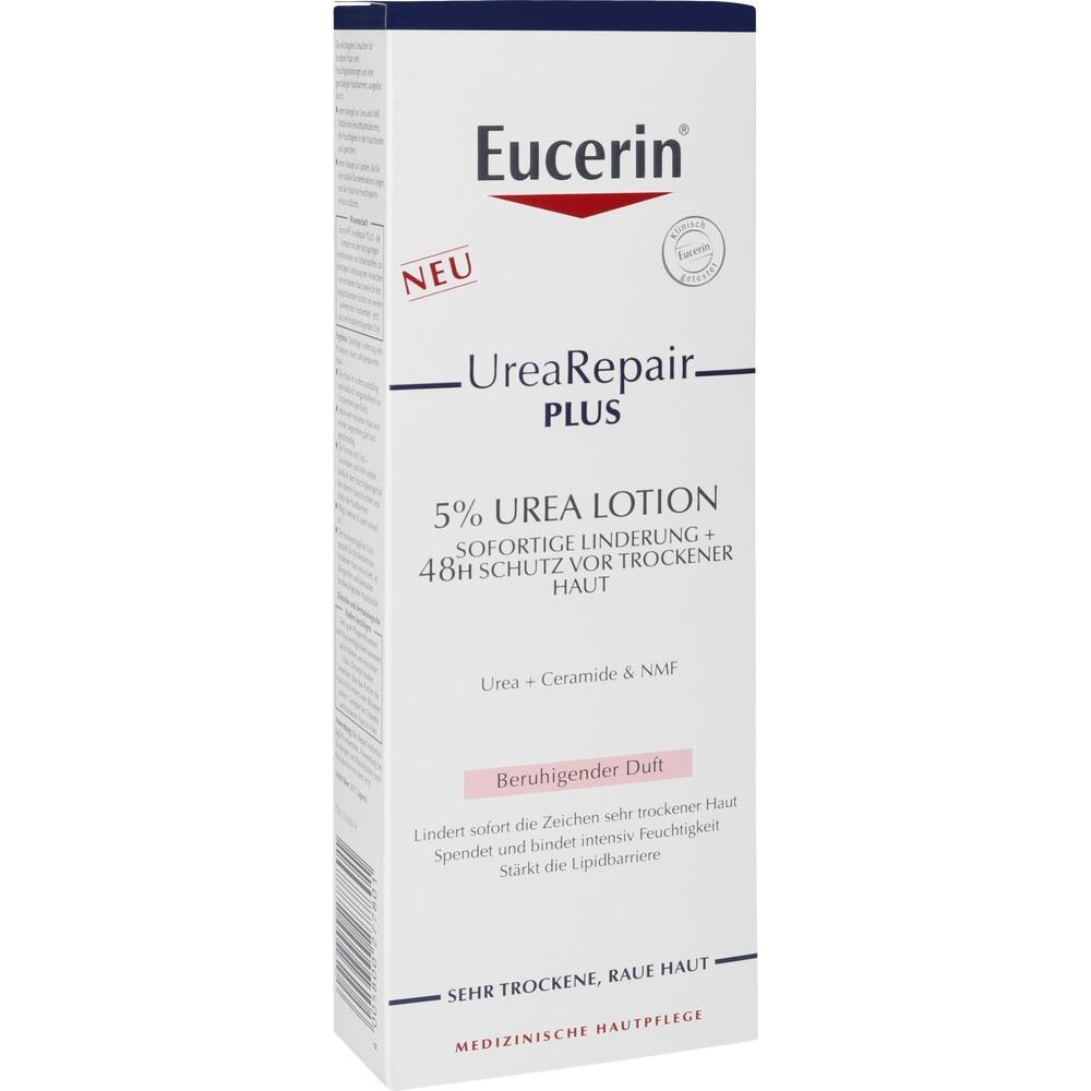 Verpackung der Eucerin UreaRepair Plus Lotion f&uuml;r sehr trockene Haut.