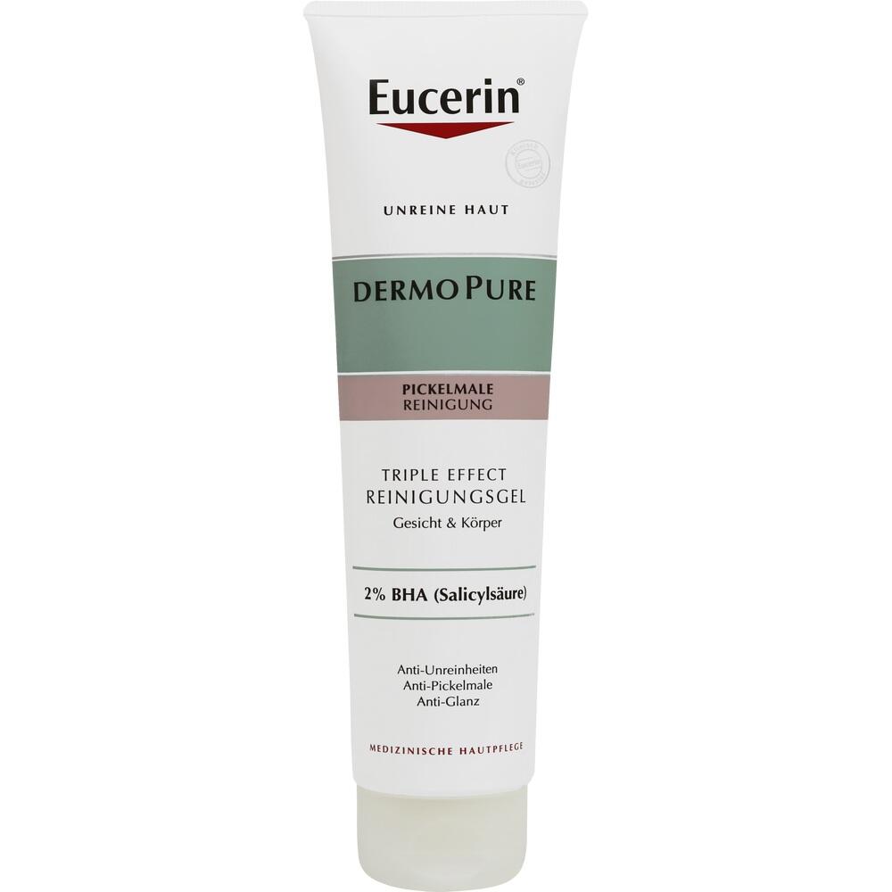 Eine Tube Eucerin DermoPure Reinigungsgel f&uuml;r unreine Haut.