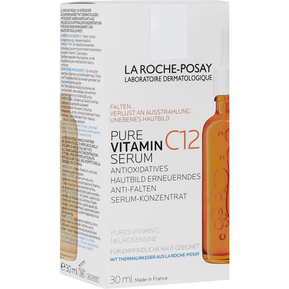 Verpackung eines Vitamin C Serums von La Roche-Posay zur Hautpflege.